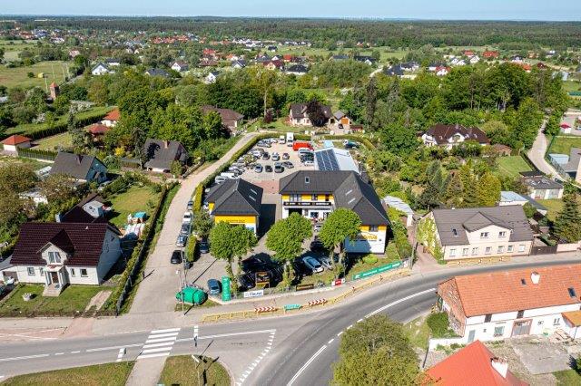 KODO Auto Serwis – teren firmy z powietrza